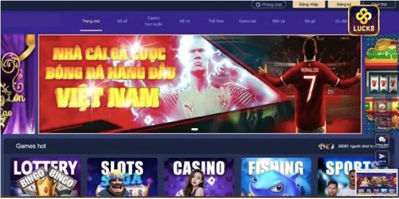 Hướng dẫn chơi cá cược tại nhà cái Luck8